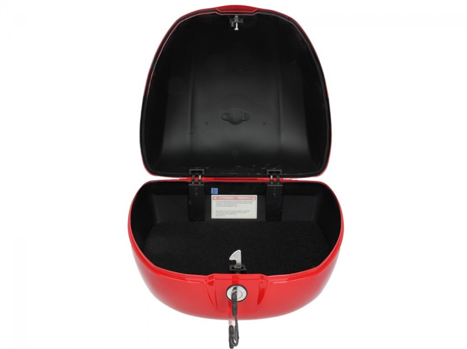 Vespa Topcase 32L rot glänzend 894 ohne Rückenlehne