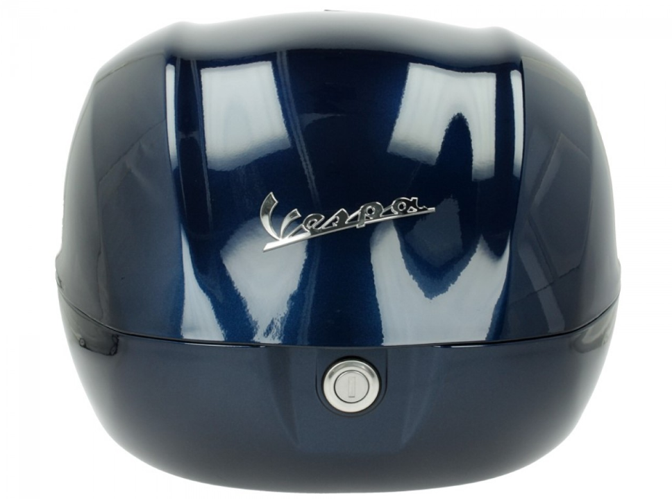 Vespa Topcase 32L blau glänzend 222/A ohne Rückenlehne