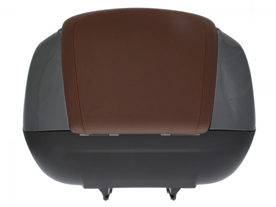 Top Case 37L mit Rückenlehne für Piaggio Medley 125/150 (16-18) - grau 798/B