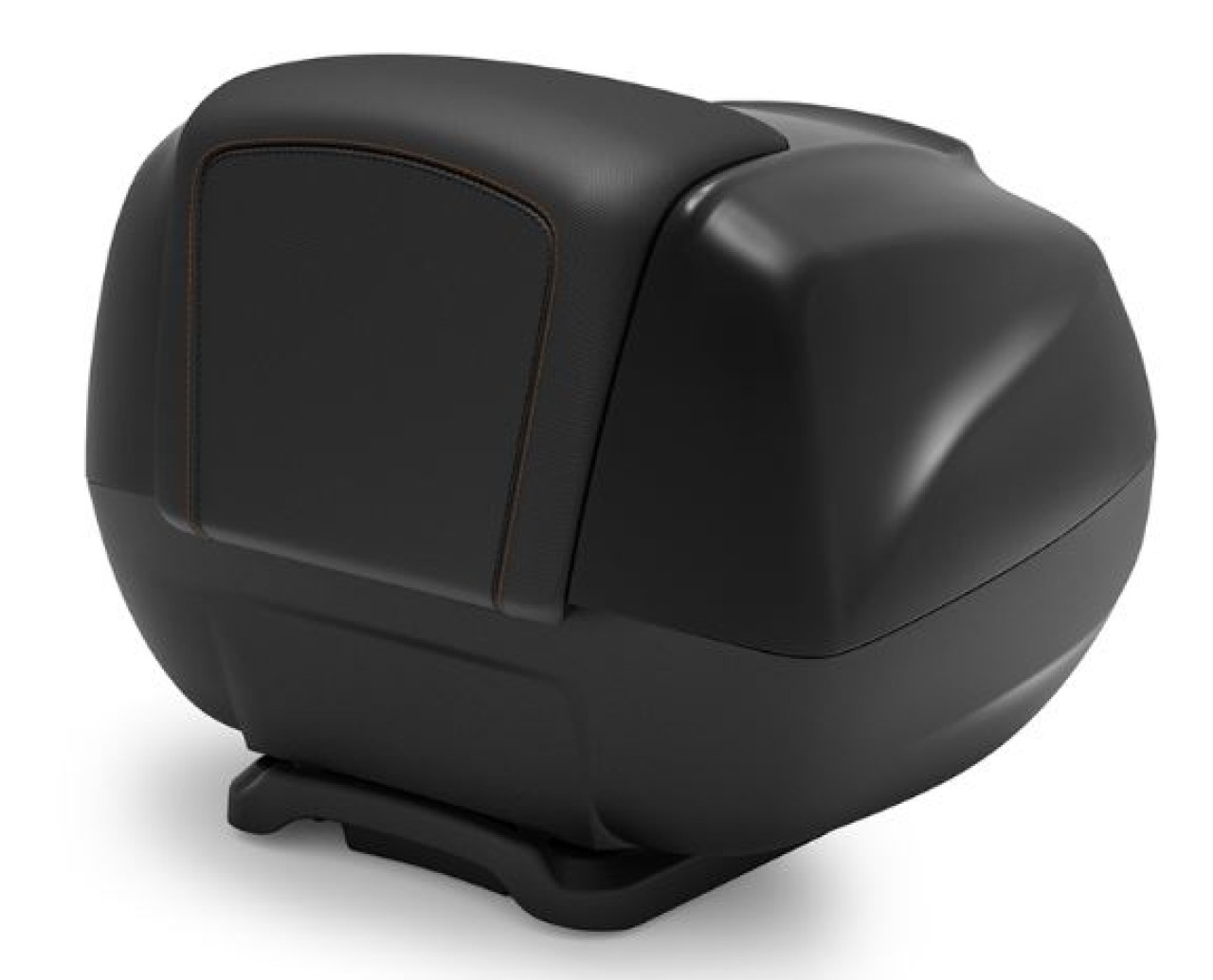 Top Case 37L mit Rückenlehne für Piaggio MP3 HPE 530 Exclusive - schwarz matt 93/B