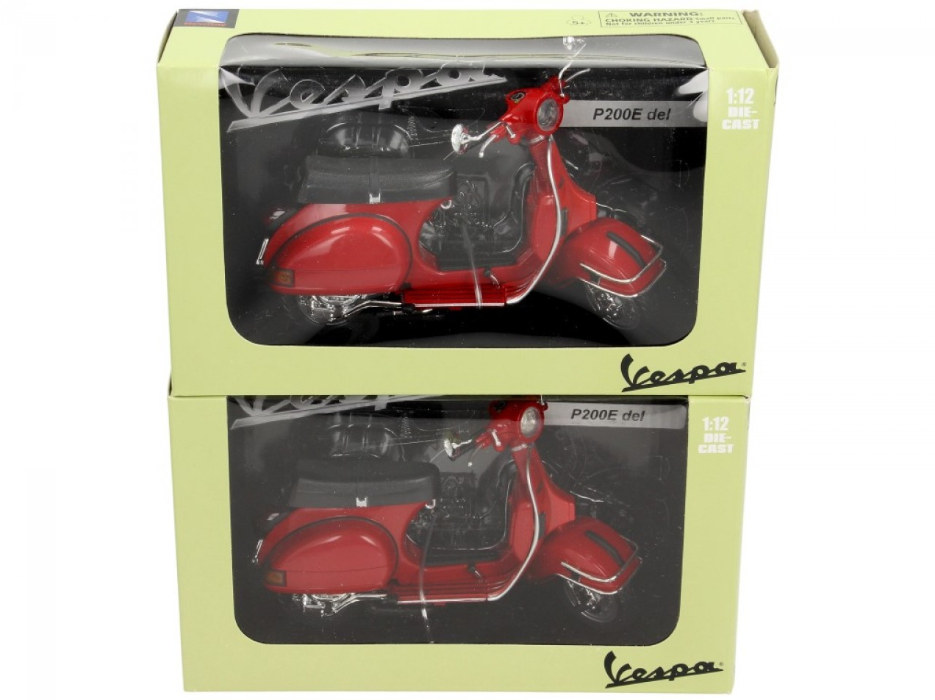 Vespa PX Fahrzeugmodell 1:12 Set 12 Stück