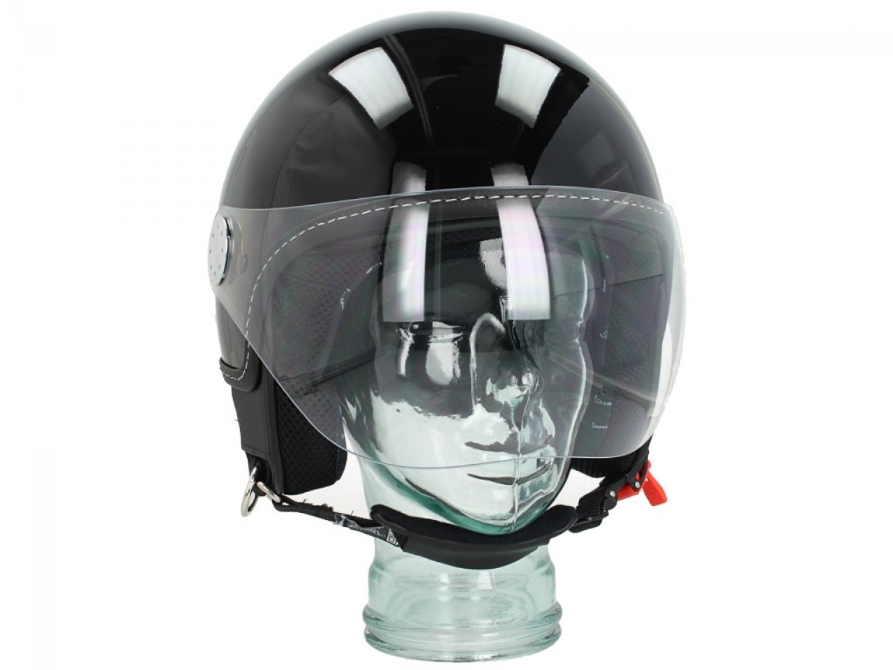 Vespa Jethelm Visor 3.0 schwarz Größe XS