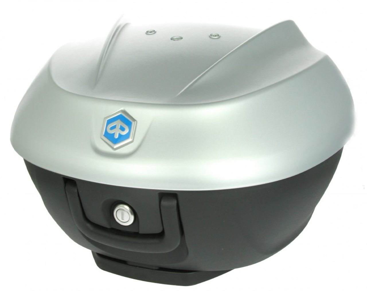 Top Case Kit 36 l. grau matt 760/B Original Piaggio für Beverly HPE (inkl. Halteplatte)