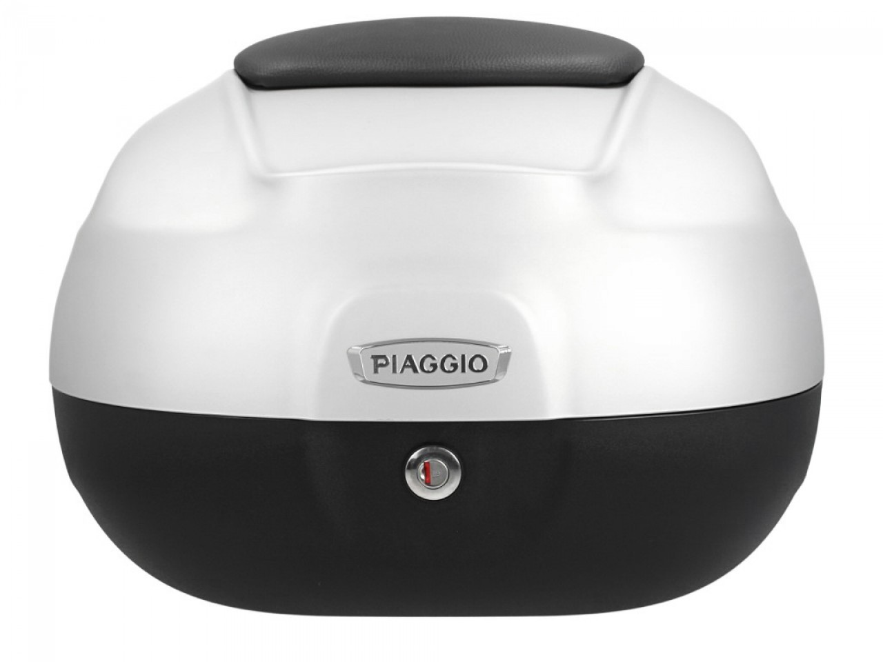 Top Case 37L mit Rückenlehne für Piaggio Beverly Sport 300/350 (16-20) - grau matt 760/B