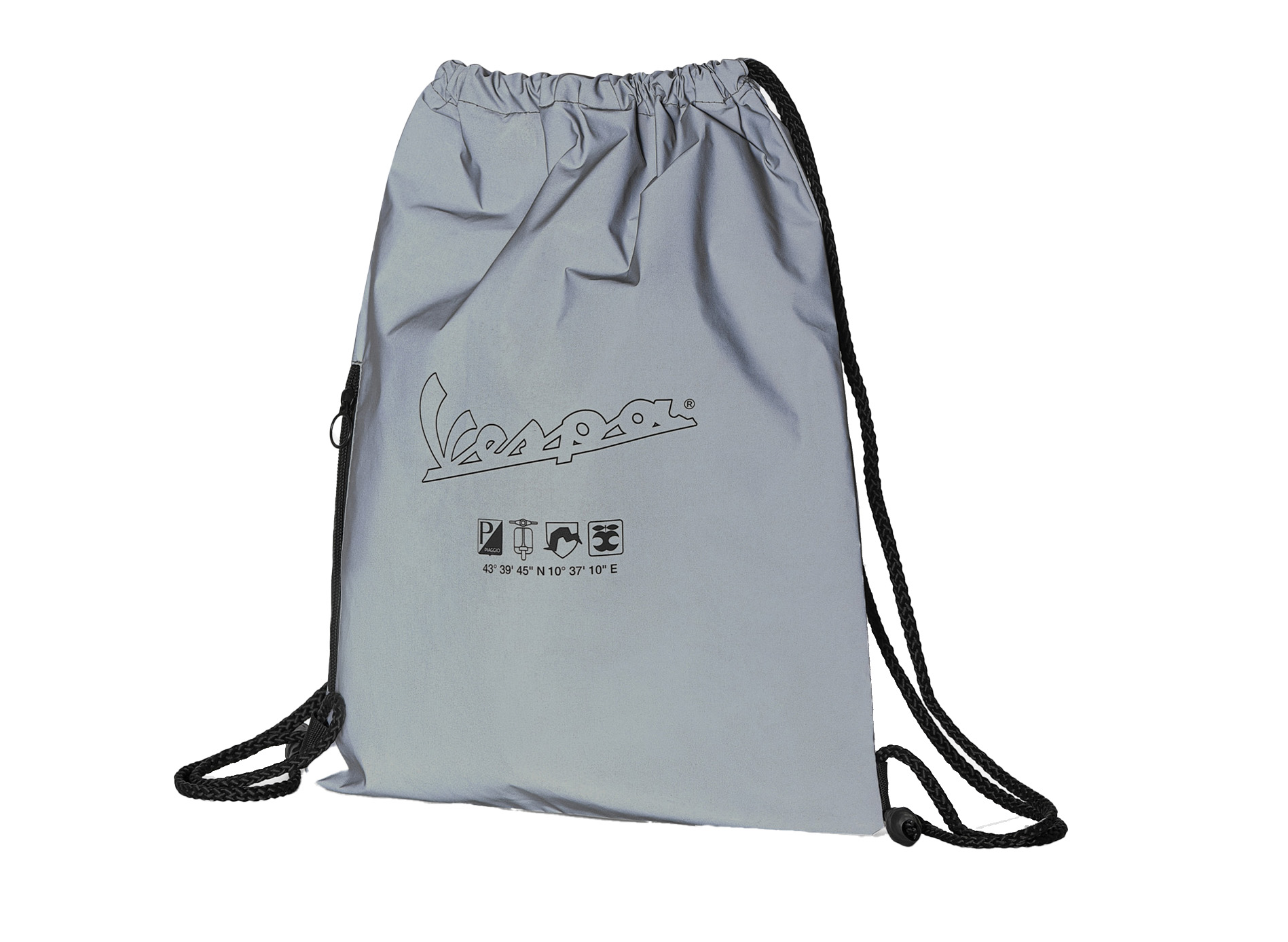 Vespa Turnbeutel/Rucksack Blade grau DEC