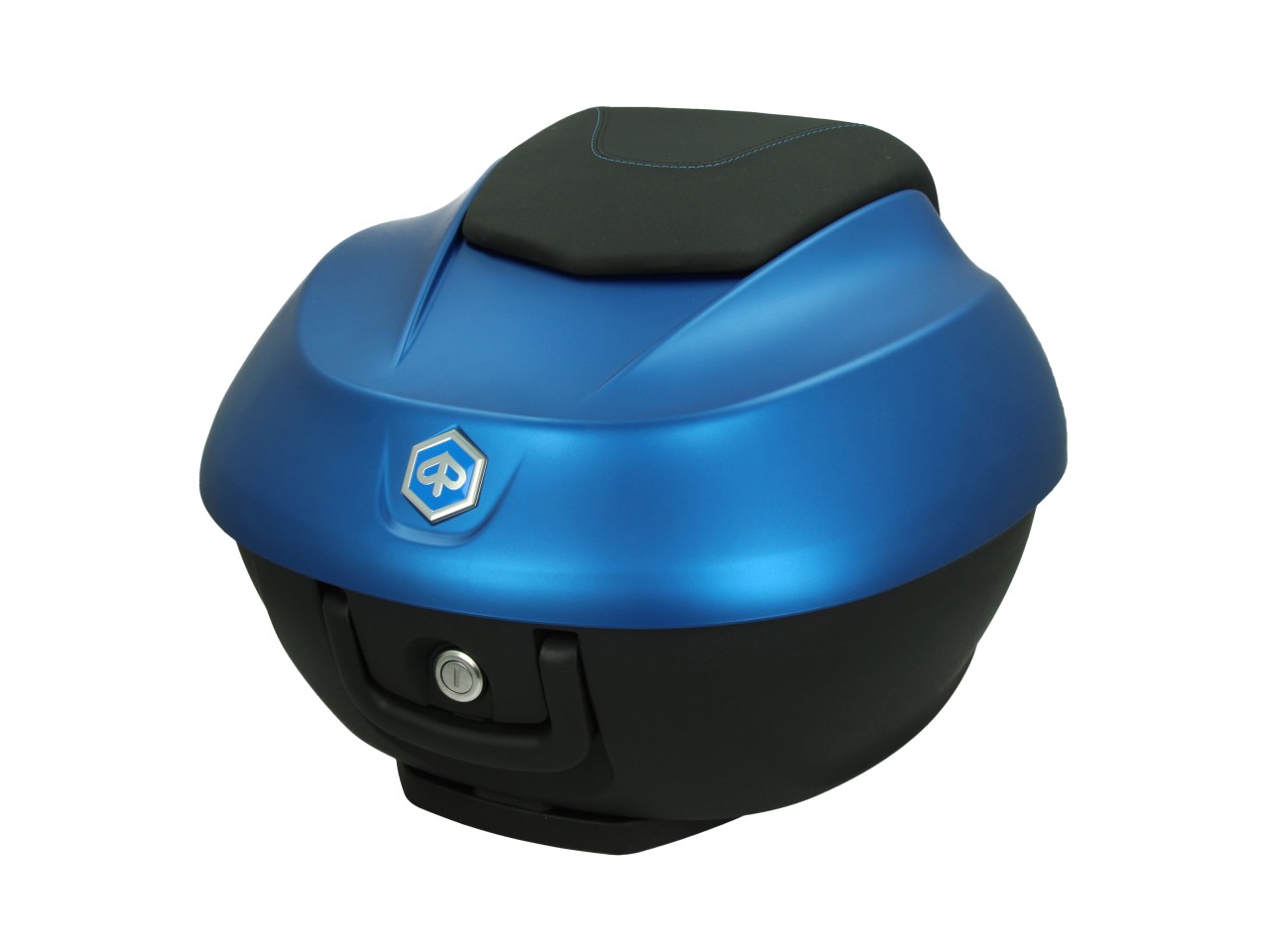 Top Case 36L für Piaggio Beverly HPE 310/400 (25-) mit lackiertem Deckel - blau matt 297/A