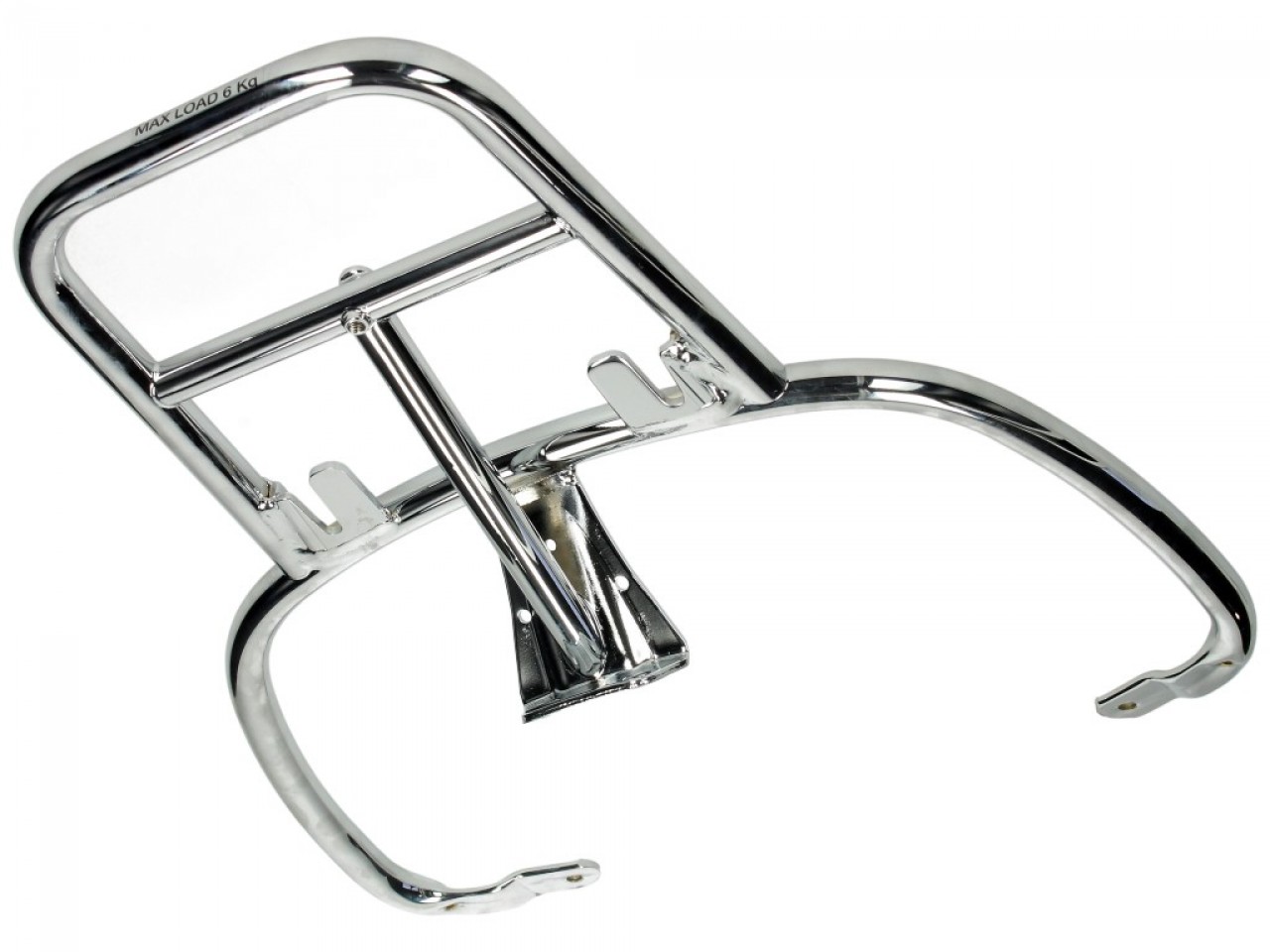Gepäckträger hinten chrom für Vespa Primavera / Sprint / Elettrica