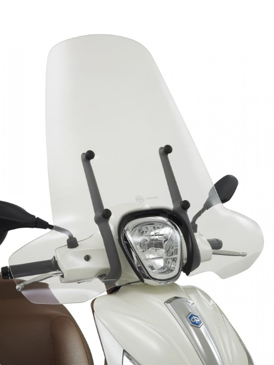 Windschutzscheibe komplett "hoch" für Medley (bis 2019) Original Piaggio