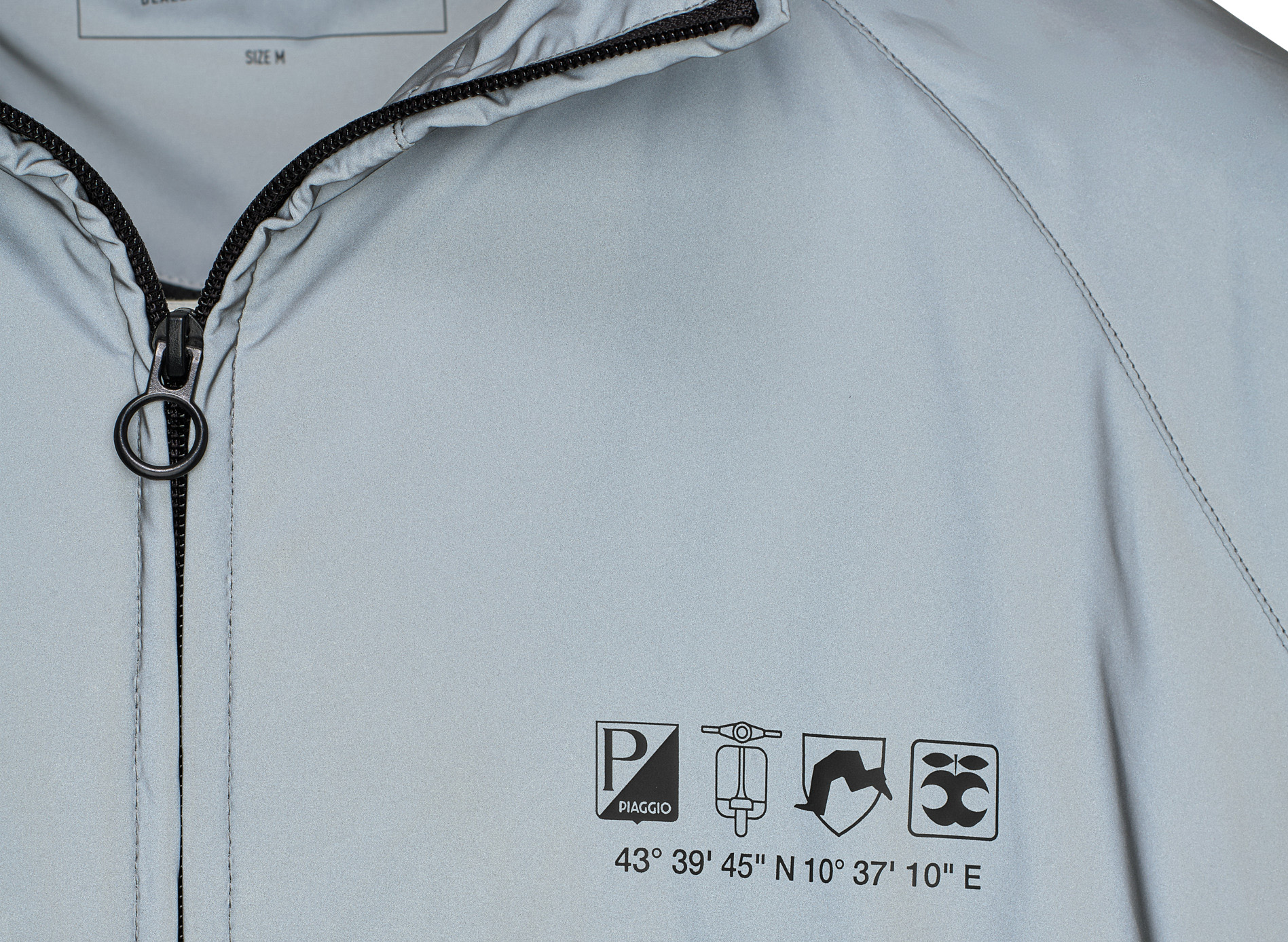 Vespa Windjacke Blade grau DEC-Kollektion
