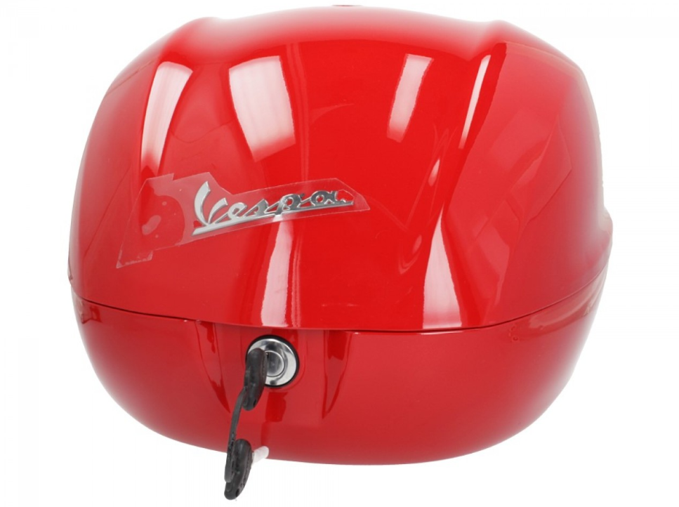 Vespa Topcase 32L rot glänzend 894 ohne Rückenlehne