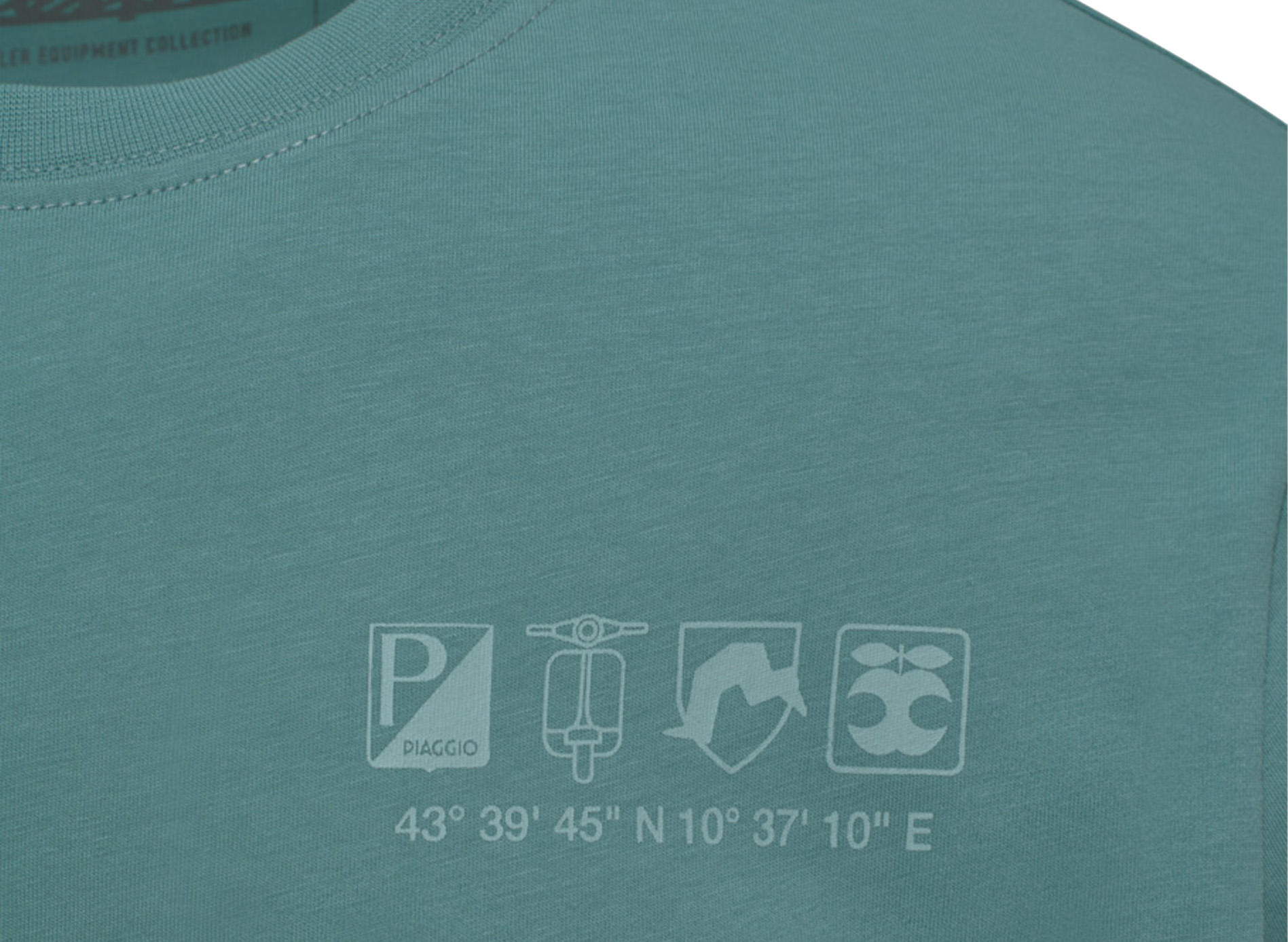 Vespa T-Shirt Soul grün DEC-Kollektion