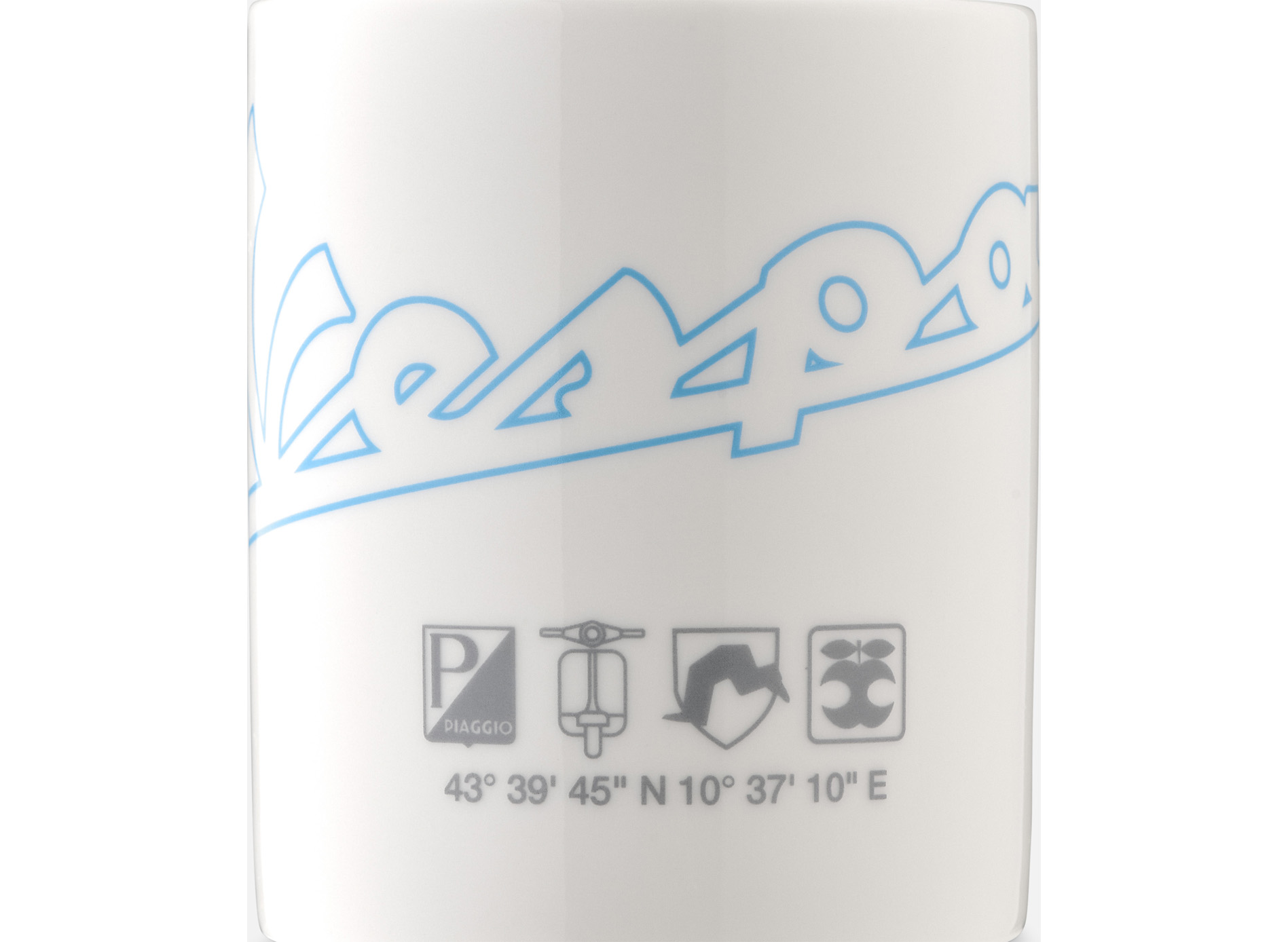 Vespa Tasse weiß