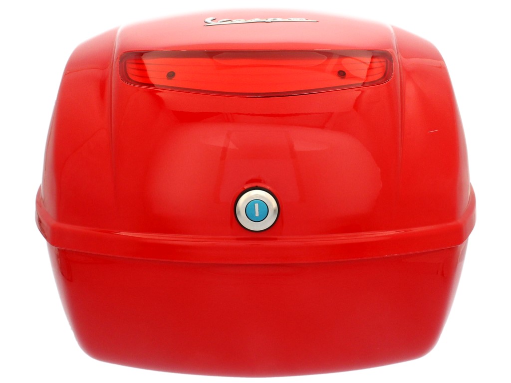 Original Topcase für Vespa LX / S / PX - rot dragon / passione 894