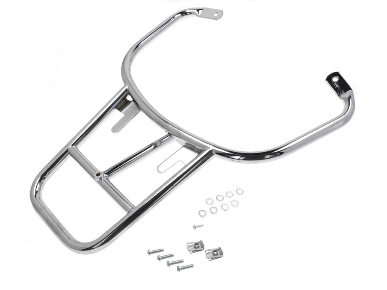Top Case Träger Chrom Vespa LX / S
