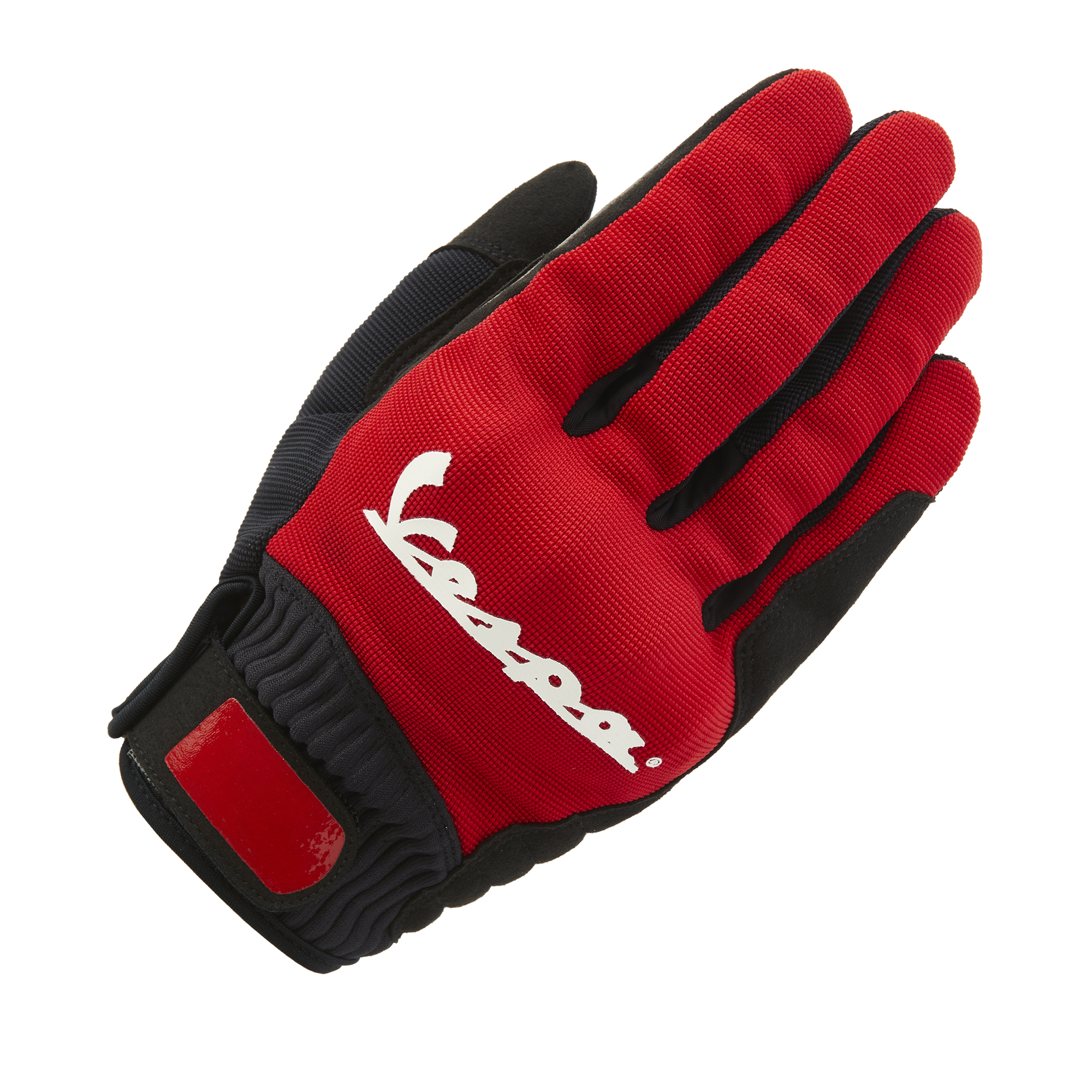 Vespa Handschuhe Color Textil rot