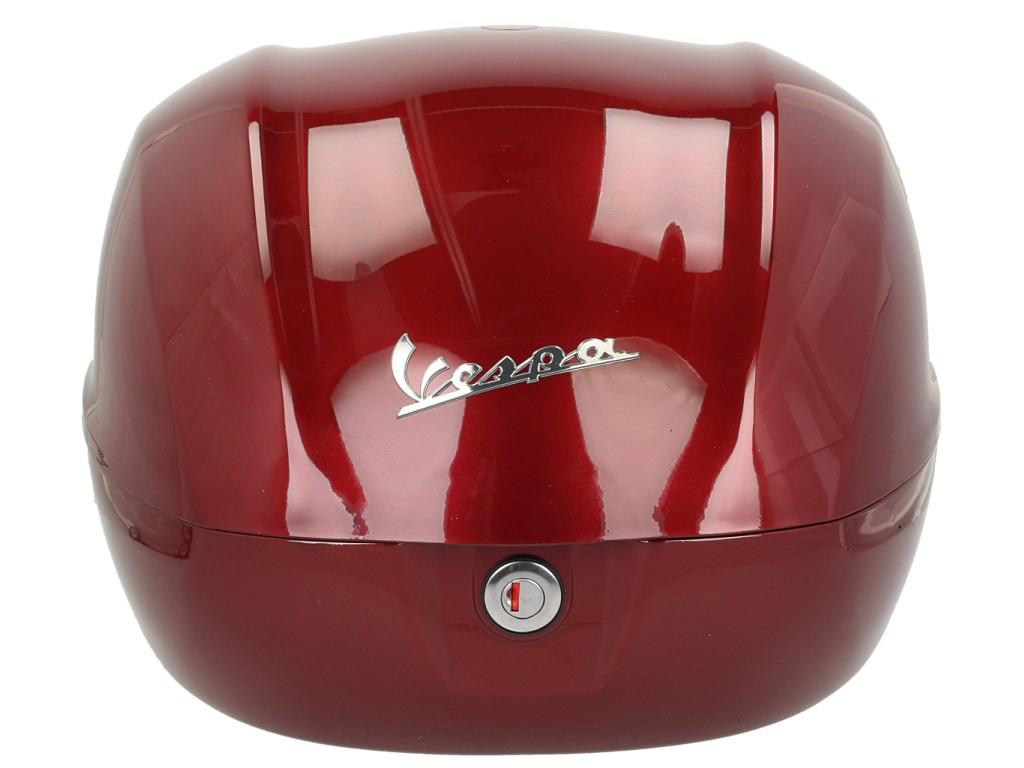 Vespa Topcase 32L rot glänzend 880/A ohne Rückenlehne