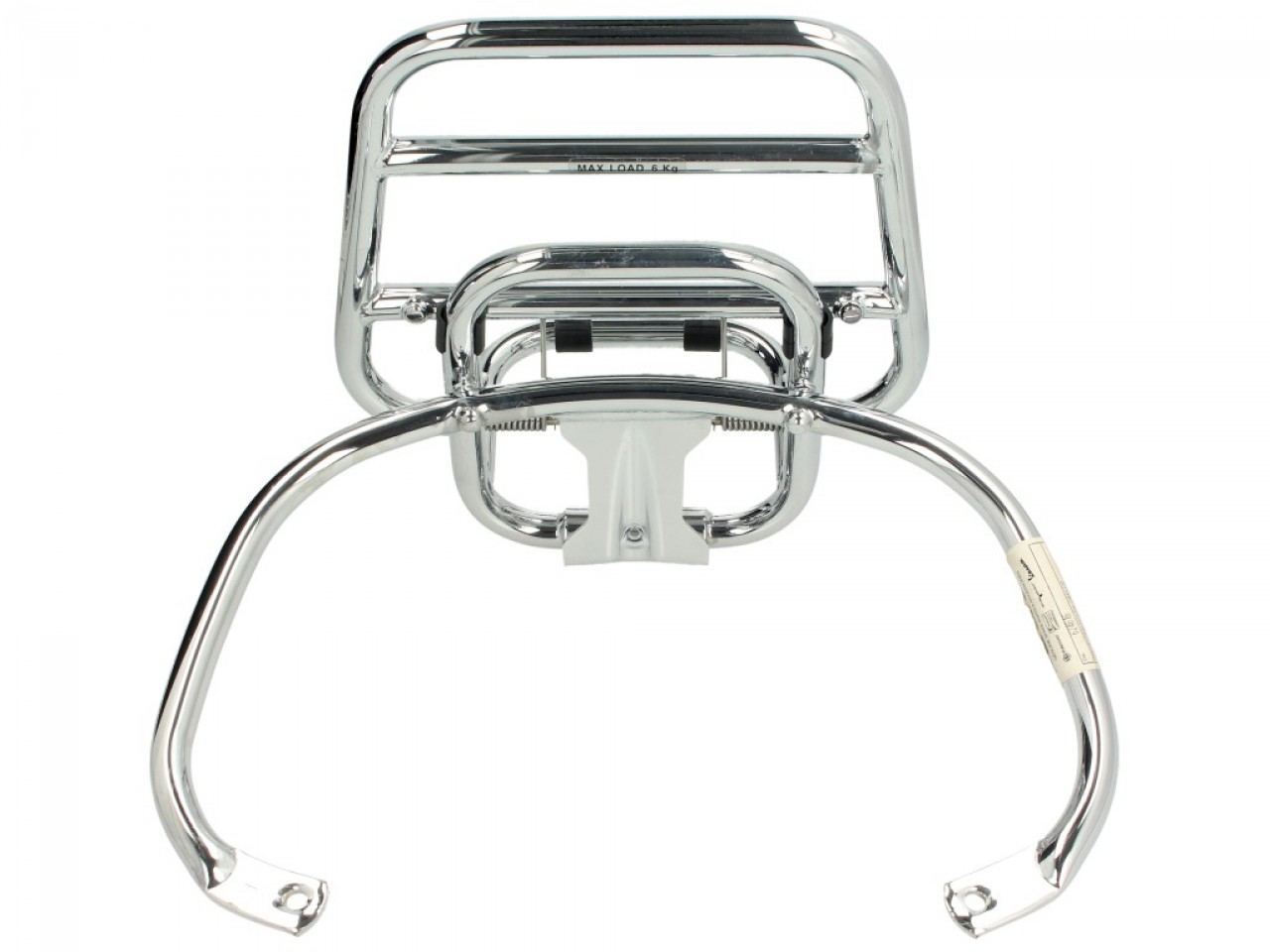 Original Klappträger Chrom für Topcase Vespa LX / LXV
