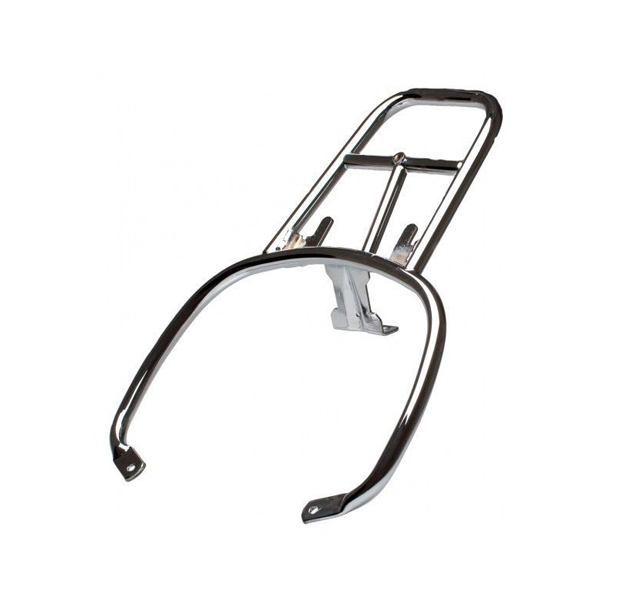 Gepäckträger hinten chrom für Vespa Primavera / Sprint / Elettrica