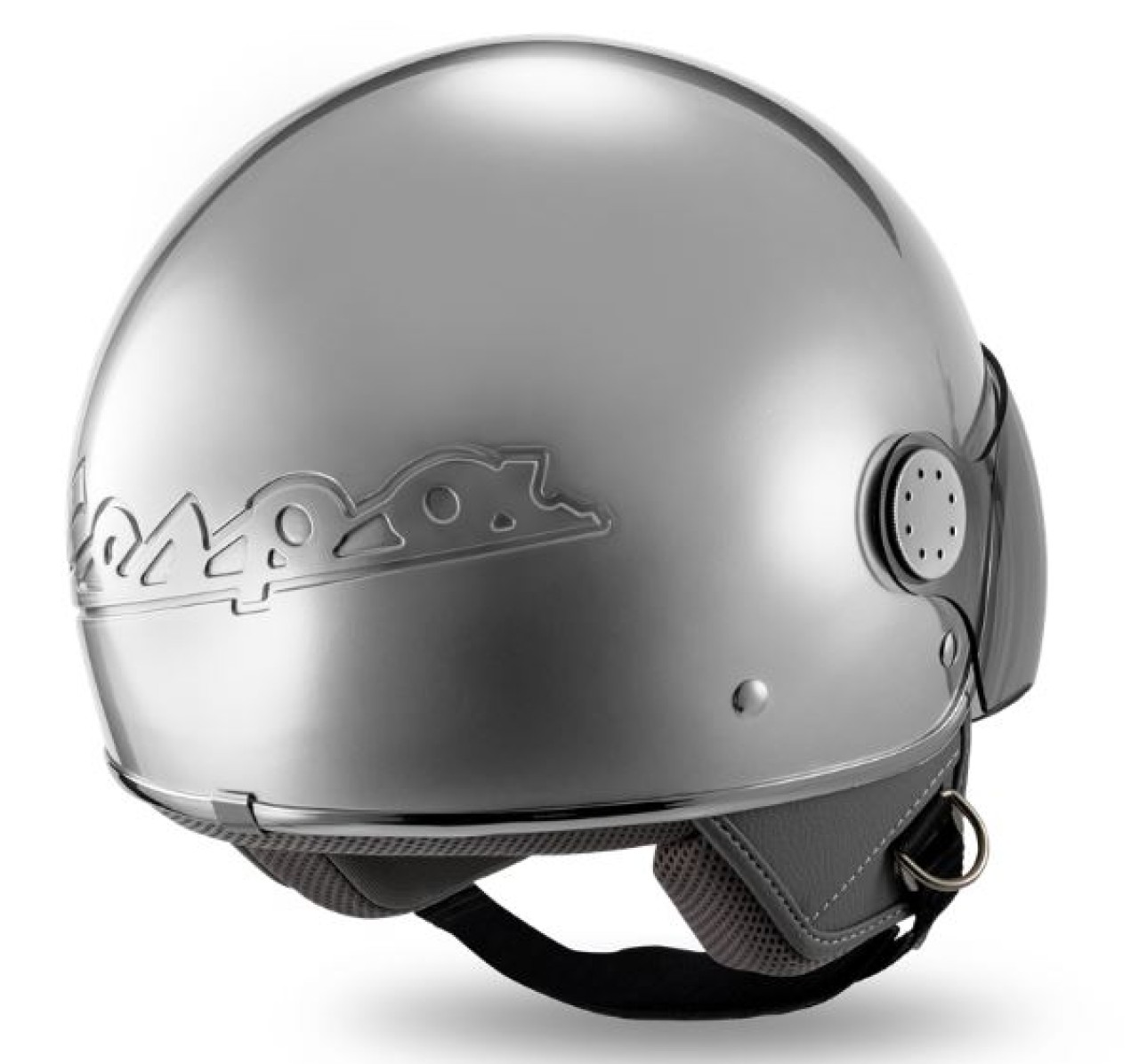 Vespa Jethelm Visor 4.0 DEC Blade silber matt - S