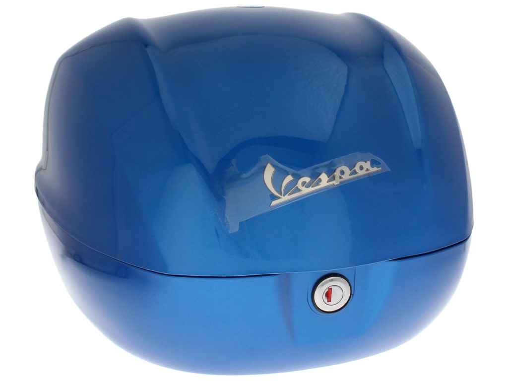Vespa Topcase 32L hellblau glänzend 261/A ohne Rückenlehne