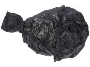 Regenhaube für Vespa LX Sitzbank, schwarz, wasserabweisend