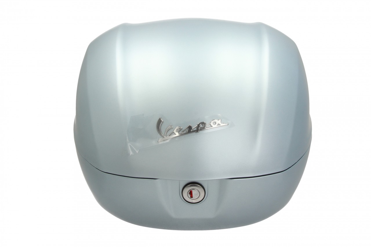 Vespa Topcase 32L grau matt G02 ohne Rückenlehne