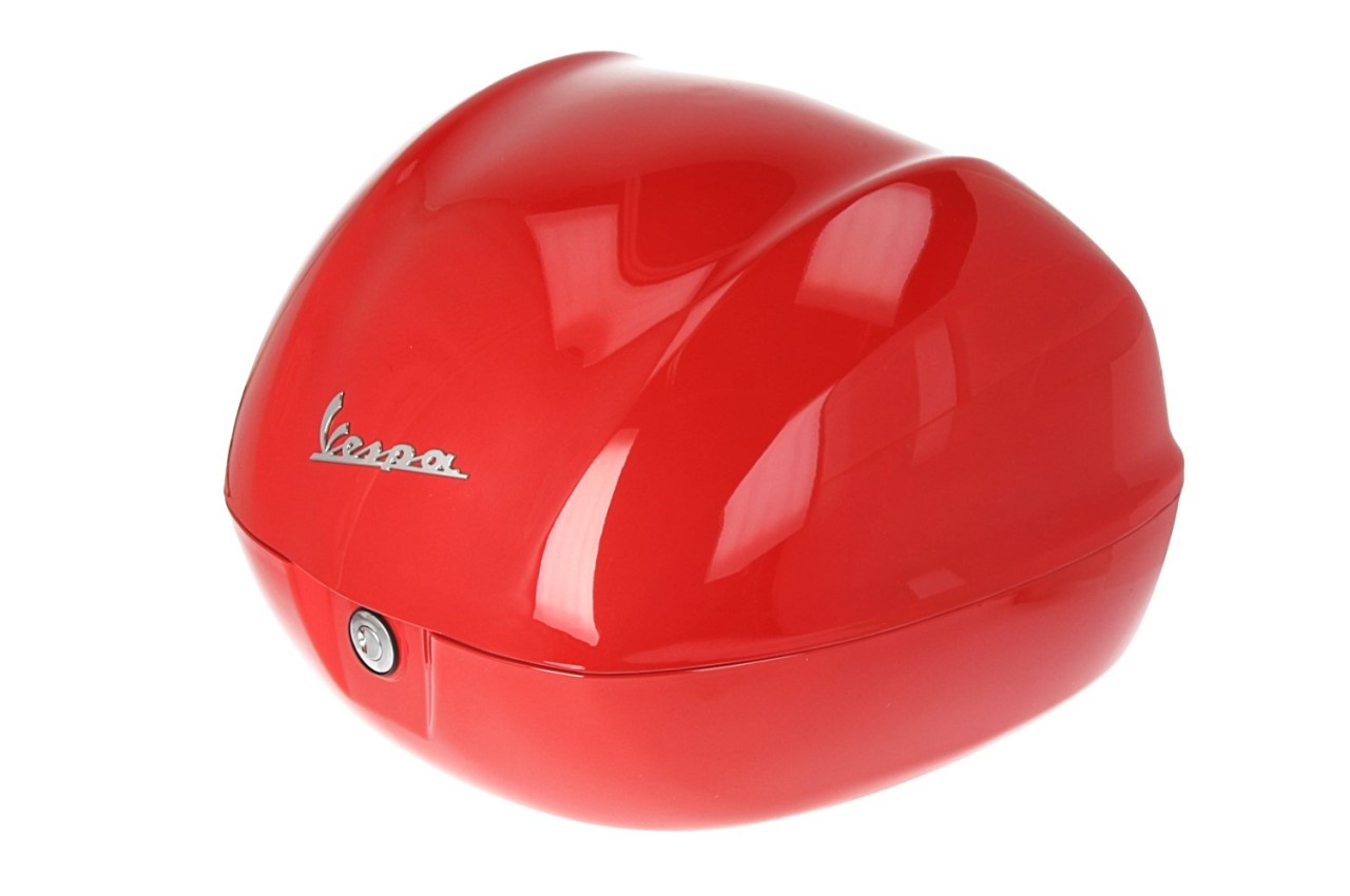 Vespa Topcase 32L rot glänzend 894 ohne Rückenlehne