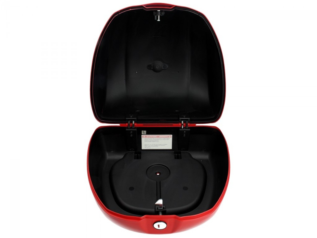 Original Topcase 32 l. für Vespa Primavera rot dragon matt 896/A