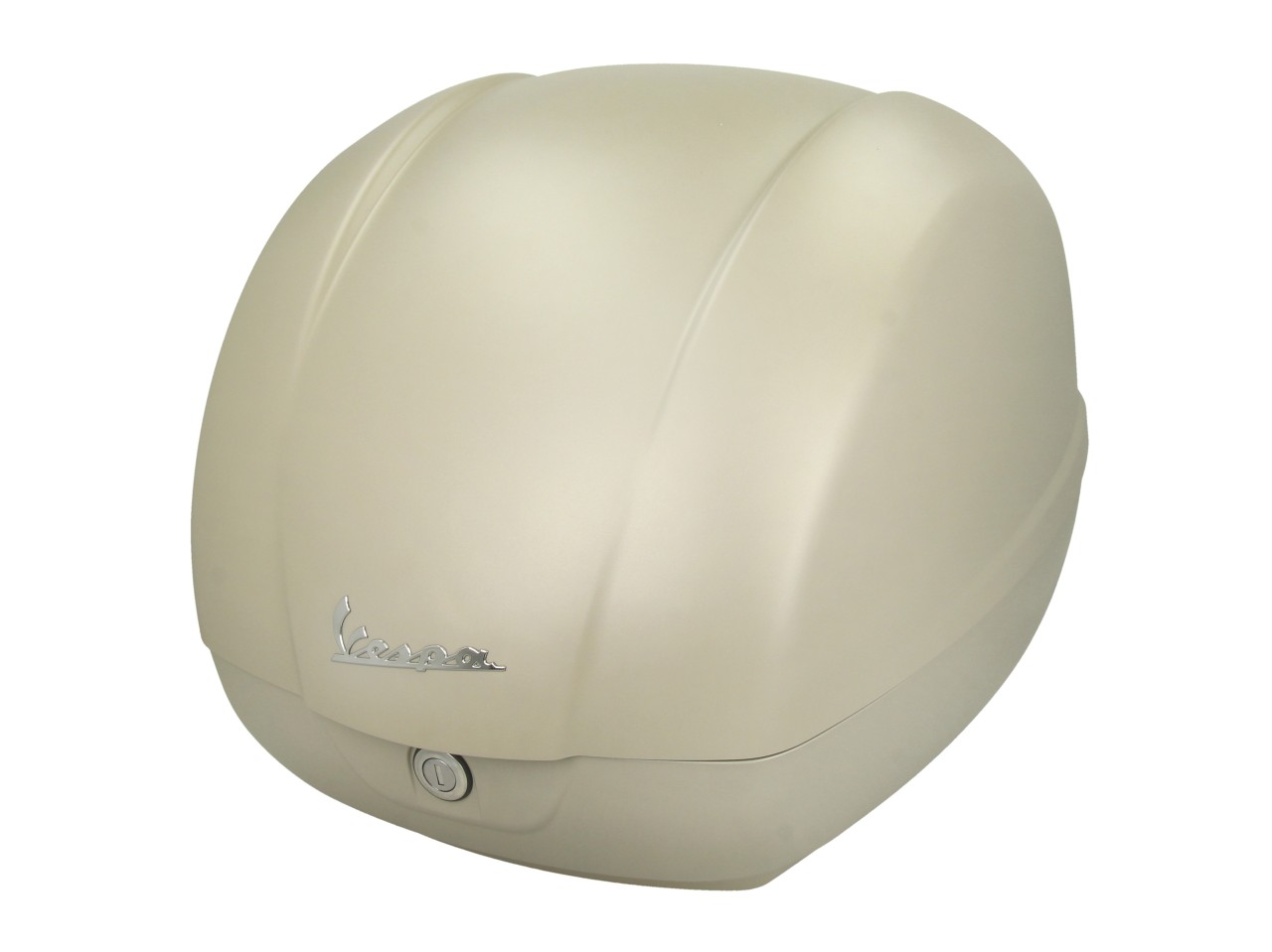Original Topcase 36L beige matt Q03 für Vespa GTS 125/310 und GTV 310