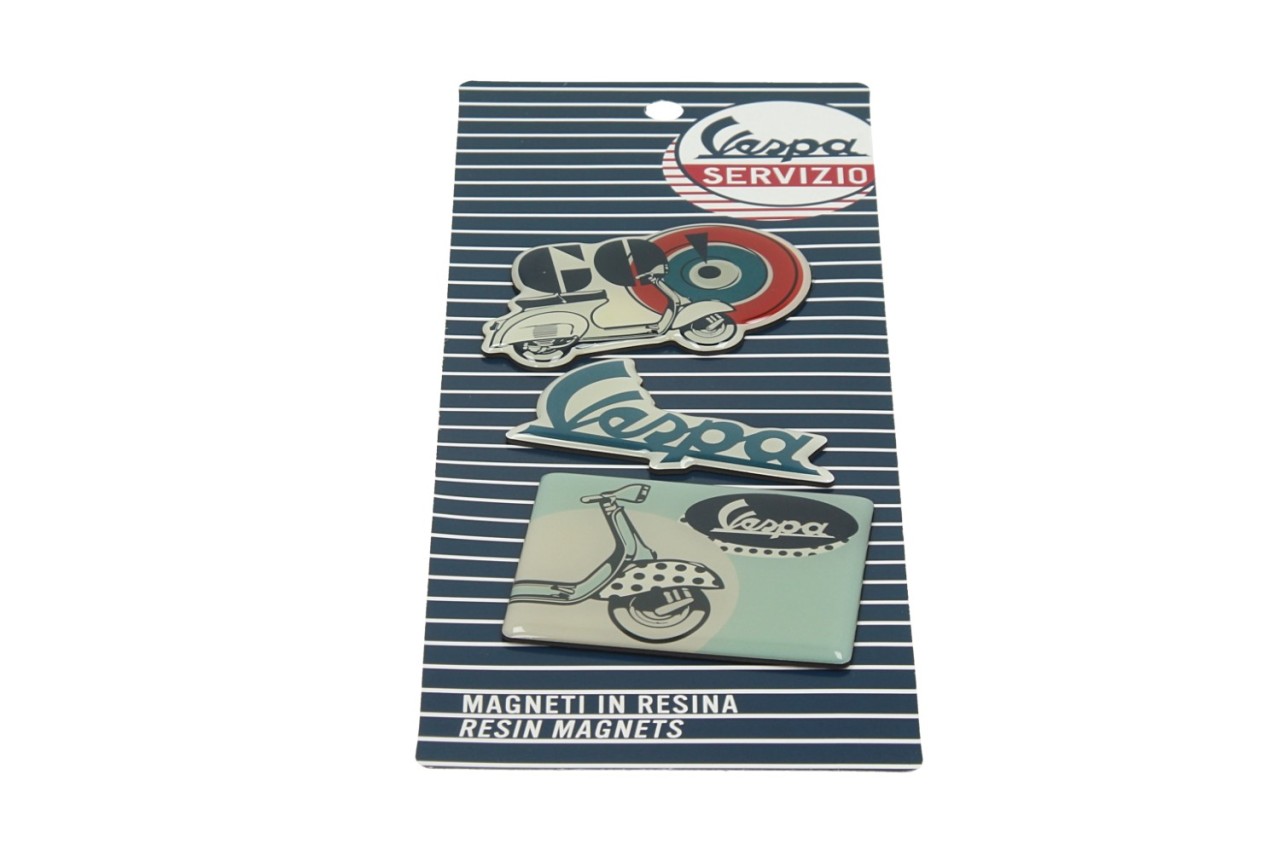 Vespa Magnete, 3 Stück