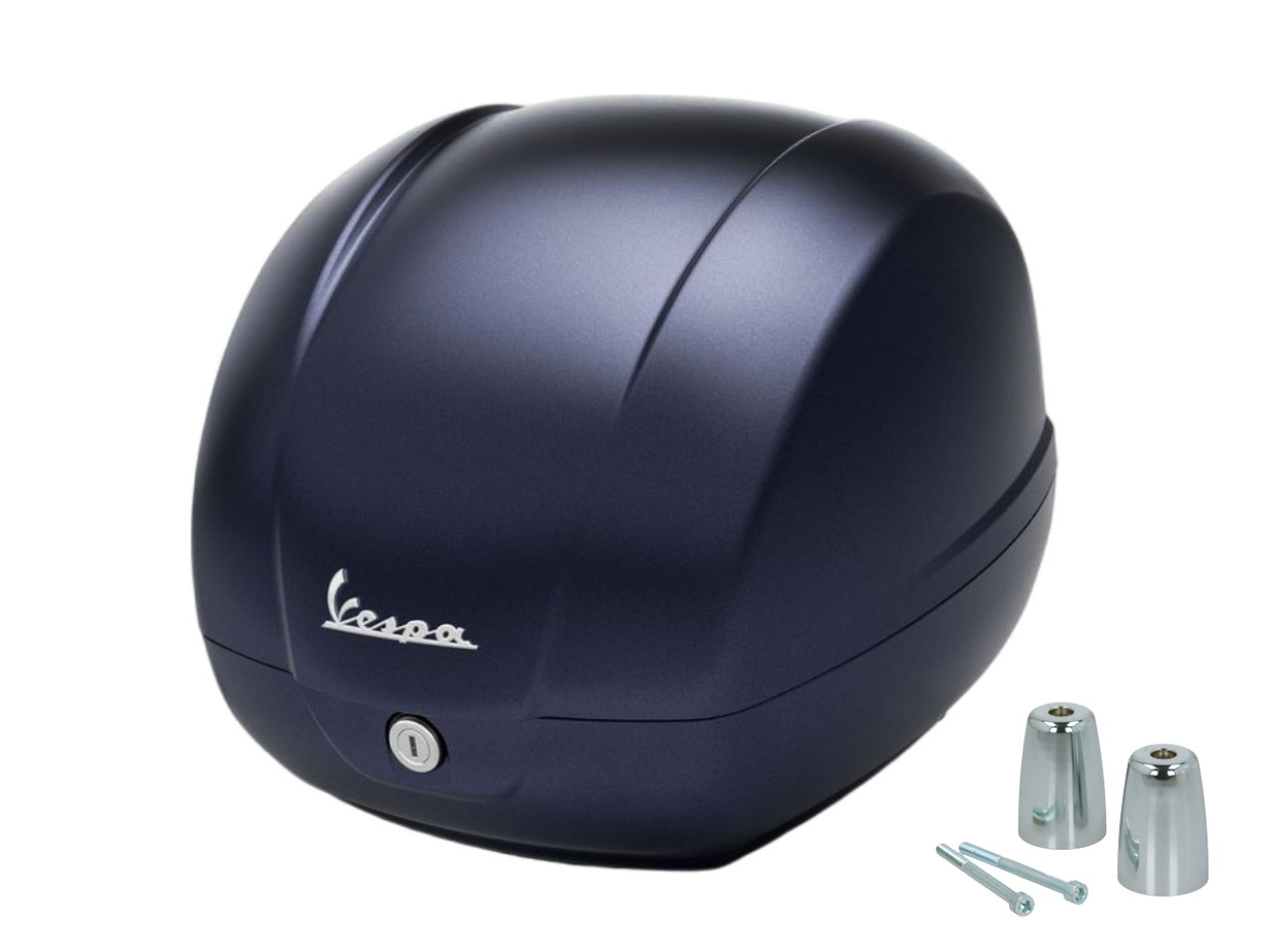 Original Topcase 36L dunkelblau 288/A für Vespa GTS 125/310 und GTV 310