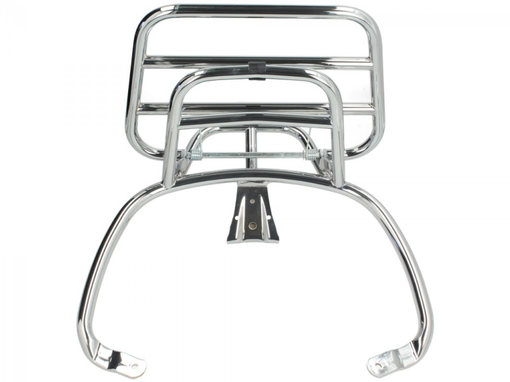 Gepäck-Träger Hinten Klappbar Vespa Primavera / Sprint / Elettrica - Chrome