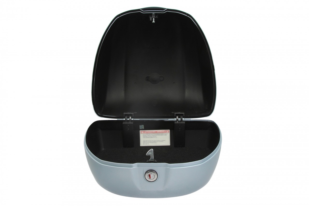 Vespa Topcase 32L grau matt G02 ohne Rückenlehne
