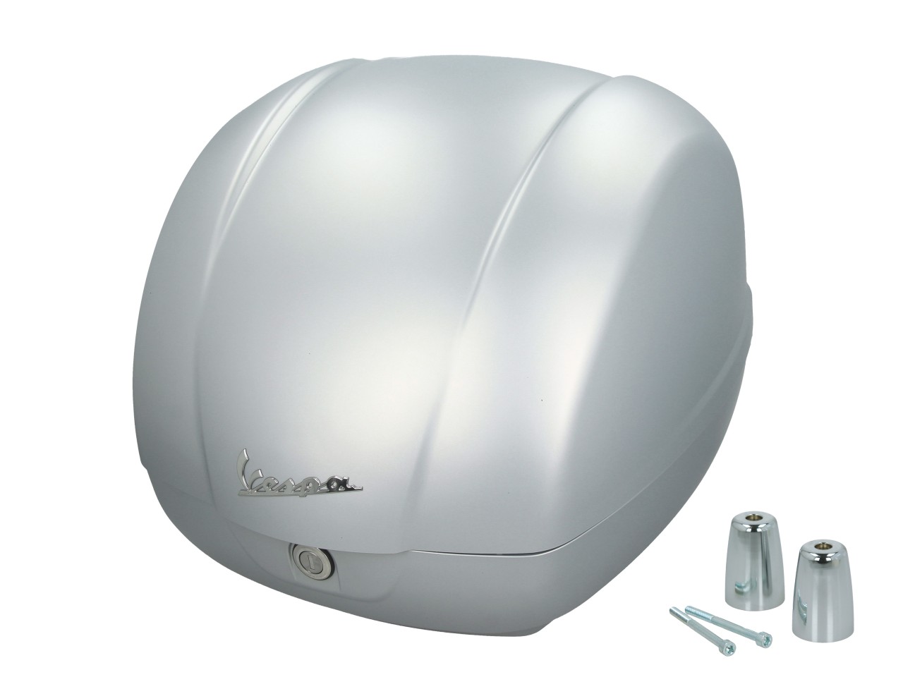 Original Topcase 36L hellgrau G23 für Vespa GTS 125/310 und GTV 310