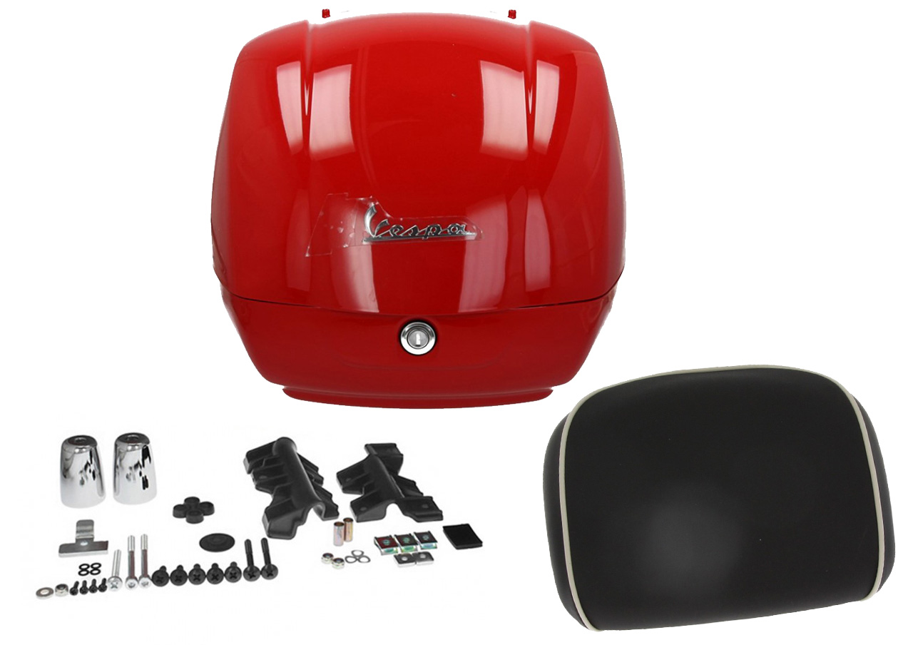 Original Topcase für Vespa GTS Super - rot dragon / passione / 894 2022-