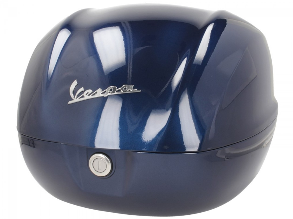 Vespa Topcase 32L blau glänzend 222/A ohne Rückenlehne