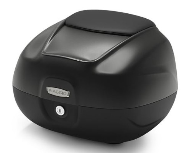 Top Case 37L für Piaggio MP3 HPE 400/530 / Medley Sport 125/200 - schwarz matt 93/B