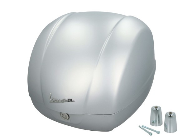 Original Topcase 36L hellgrau G23 für Vespa GTS 125/310 und GTV 310
