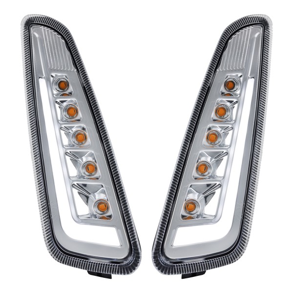 Blinker Kit vorne links / rechts LED klar für Vespa Primavera /​ Sprint 125-150ccm SIP Style