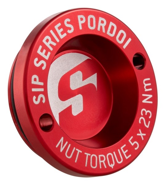 Staubschutzkappe 12&quot; Felge vorne für Vespa GTS/​GTS Super/​GTV/​GT 125-300ccm, rot
