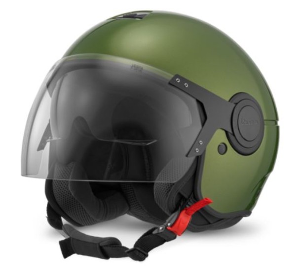 Vespa Jethelm Demi Jet, Argentario grün - M