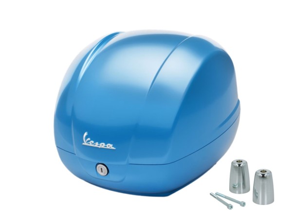 Original Topcase 36L hellblau A19 für Vespa GTS 125/310 und GTV 310