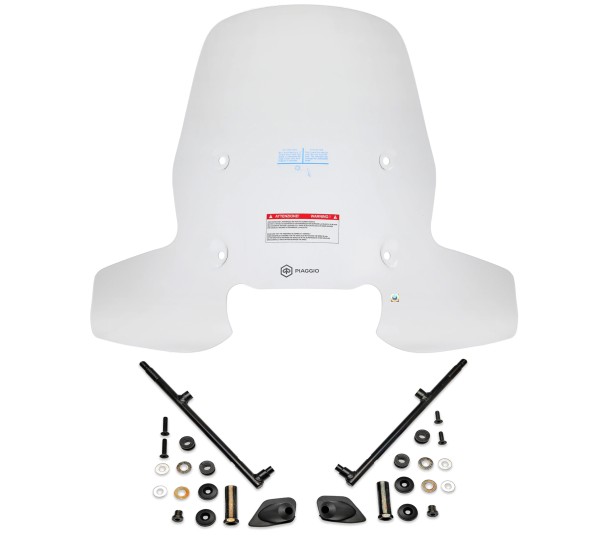 Windschutzscheibe Urban klar mit Halterung für Beverly HPE