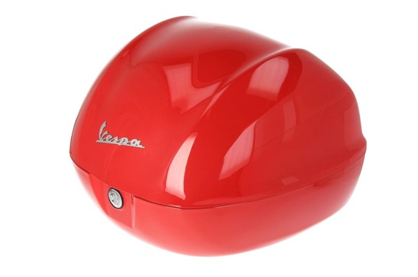 Vespa Topcase 32L rot glänzend 894 ohne Rückenlehne