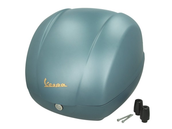 Vespa Topcase 36L blau ohne Rückenpolster Blue Officina 8 (D31)