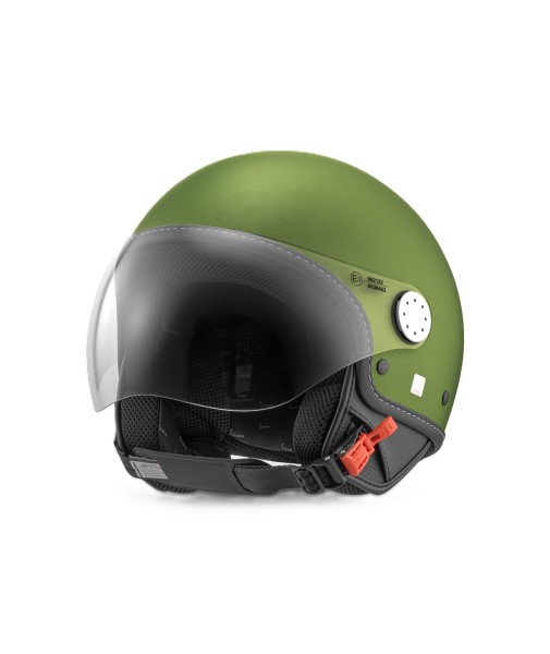 Vespa Jethelm, Vespa Visor LangHe, grün matt (V29) - L1
