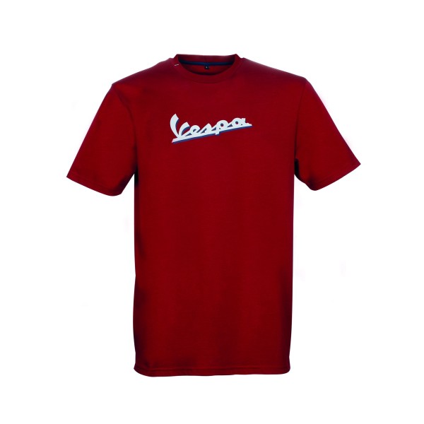 Vespa T-Shirt Graphic Herren rot