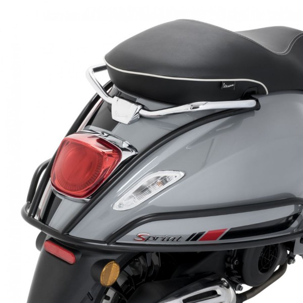 Sturzbügel hinten Vespa Primavera / Sprint / Elettrica - schwarz