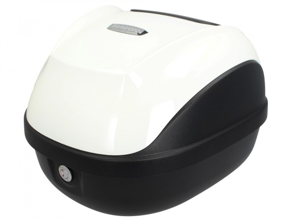 Topcase 32L für Medley / Liberty mit lackiertem Deckel - weiß 544