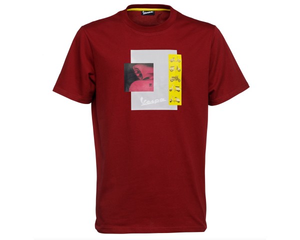 Vespa T-Shirt Heritage - rot